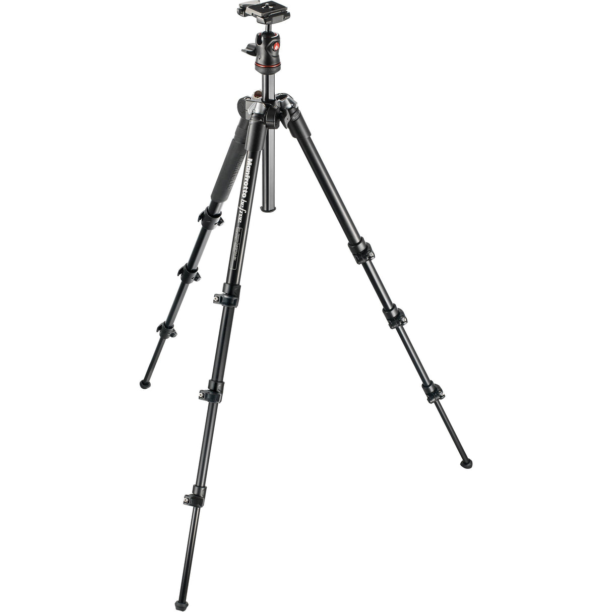 Manfrotto BeFree Compact Travel Aluminum Alloy Tripod Black