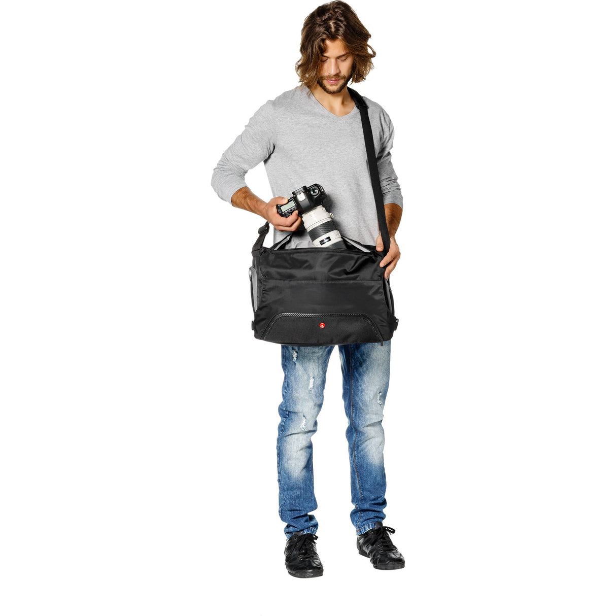Manfrotto Large Advanced Befree Messenger Bag Black