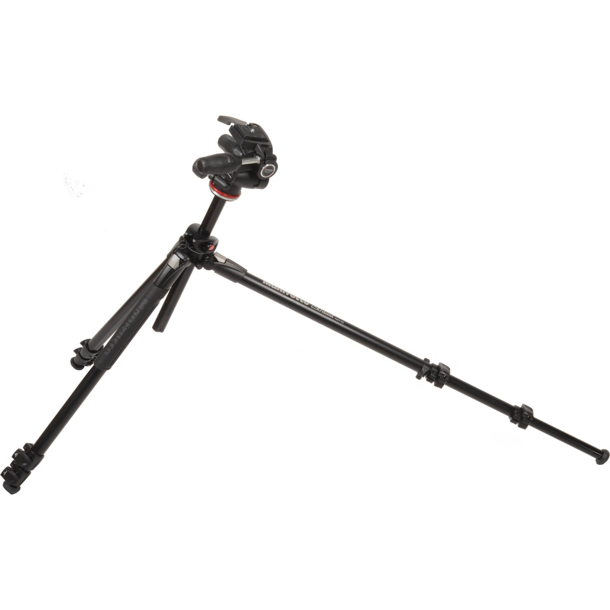 Manfrotto MK290DUA3-3WUS 290 Dual Aluminum Tripod with 3-Way Pan/Tilt Head