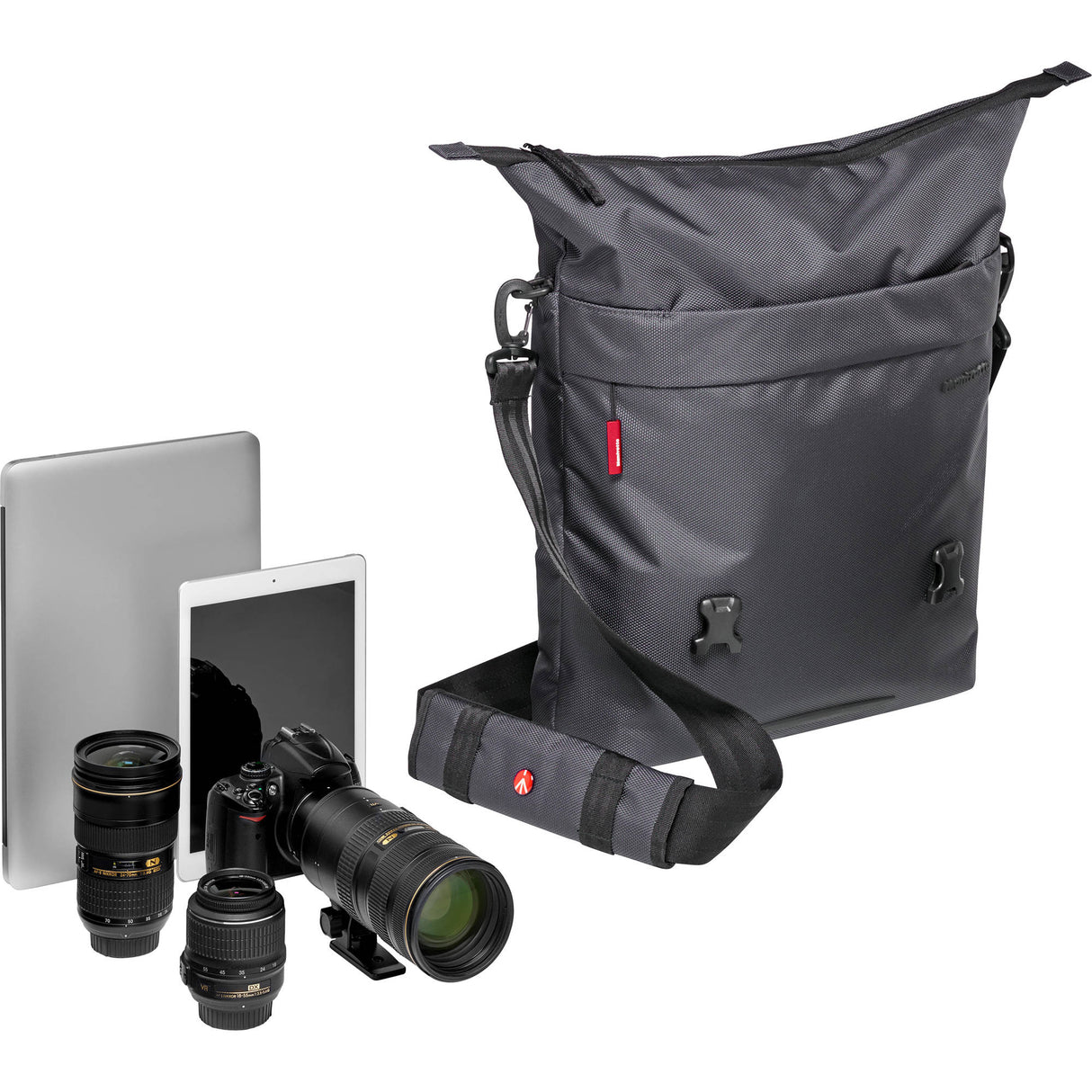 Manfrotto Manhattan Changer-20 3-Way Camera Bag (Gray)