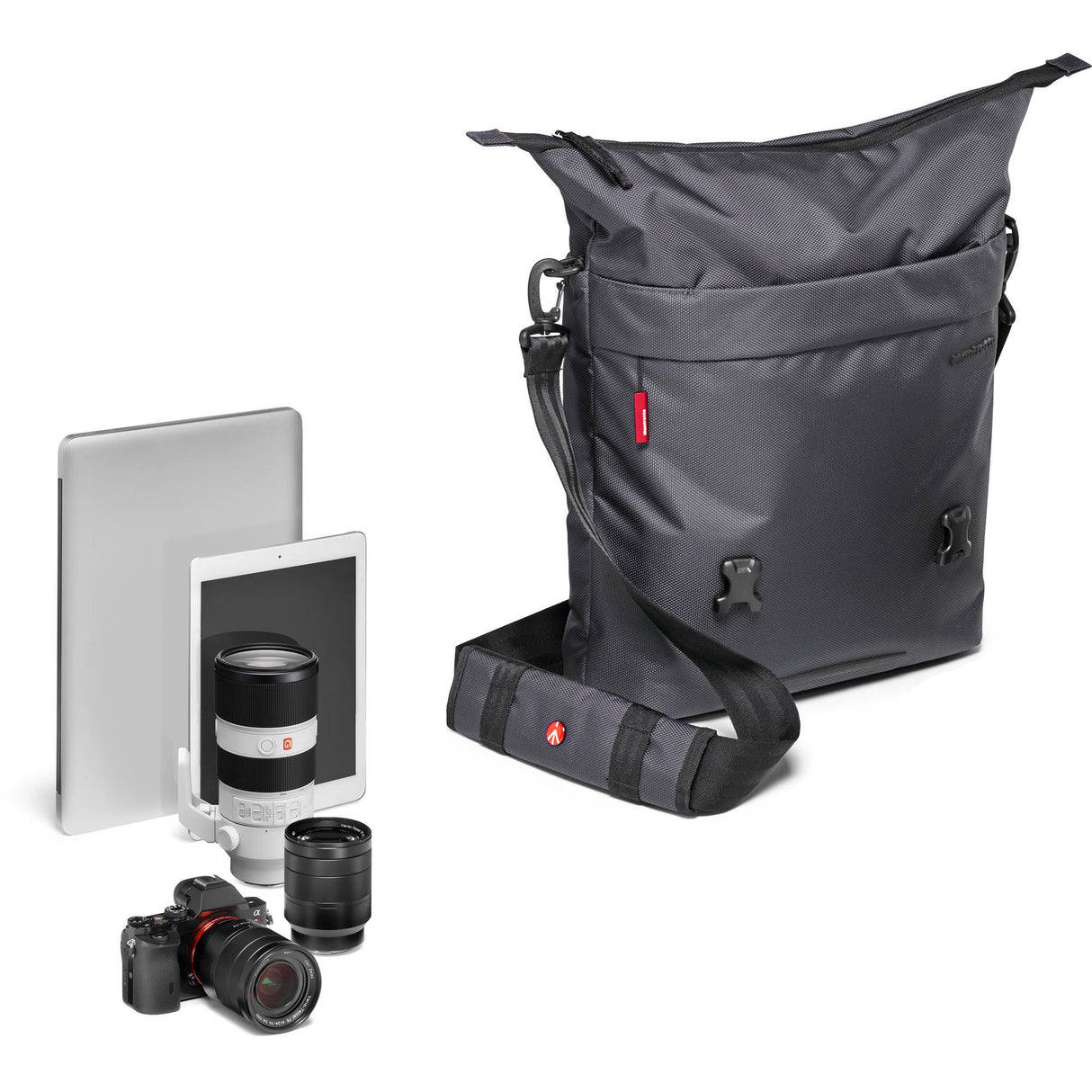 Manfrotto Manhattan Changer-20 3-Way Camera Bag (Gray)