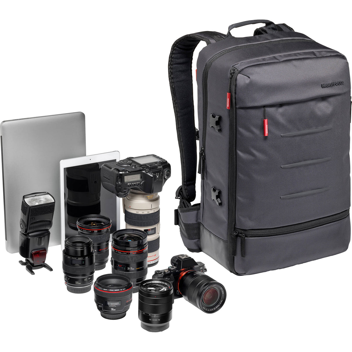 Manfrotto Manhattan Mover-50 Camera Backpack (Gray)
