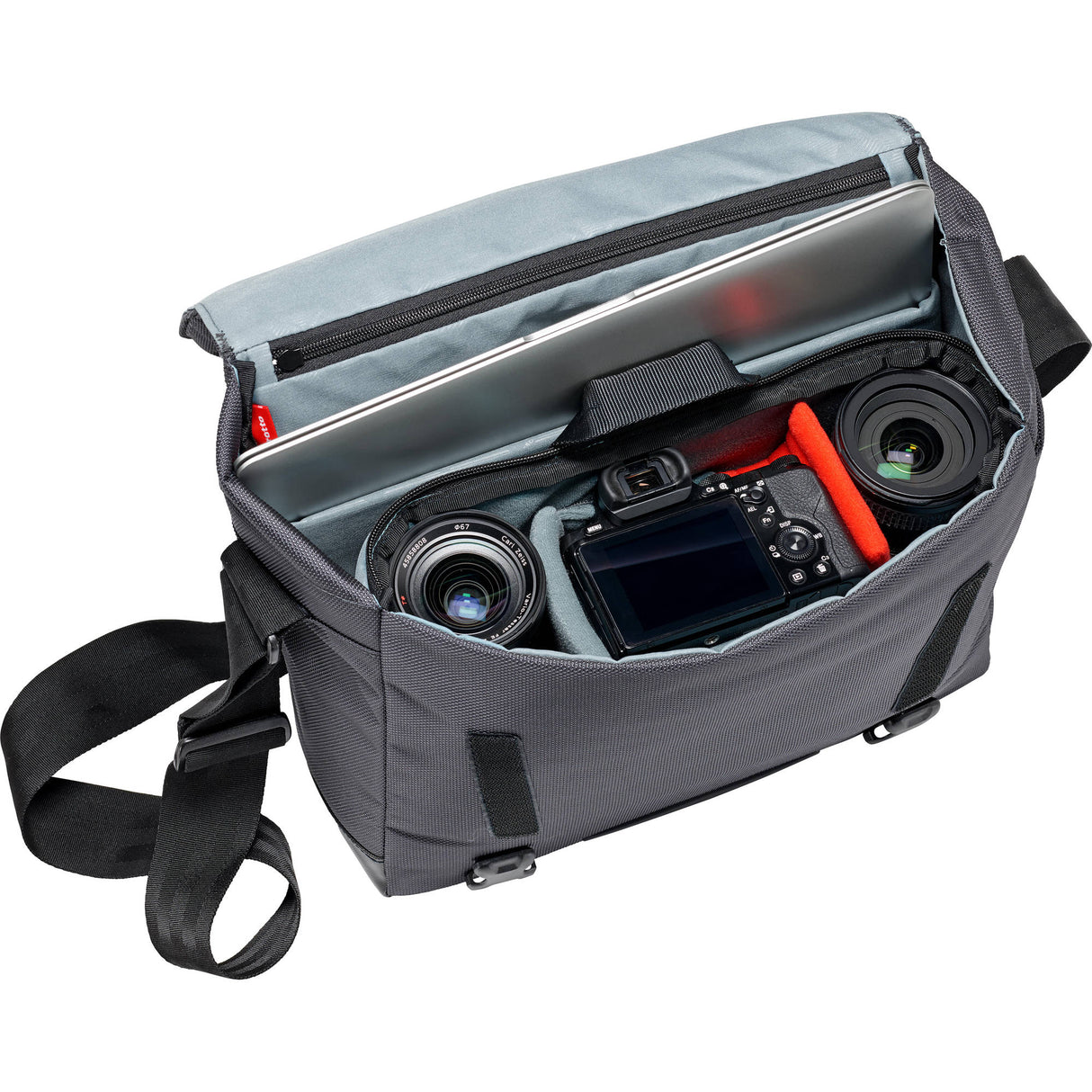 Manfrotto Manhattan Speedy-10 Camera Messenger Bag (Gray)