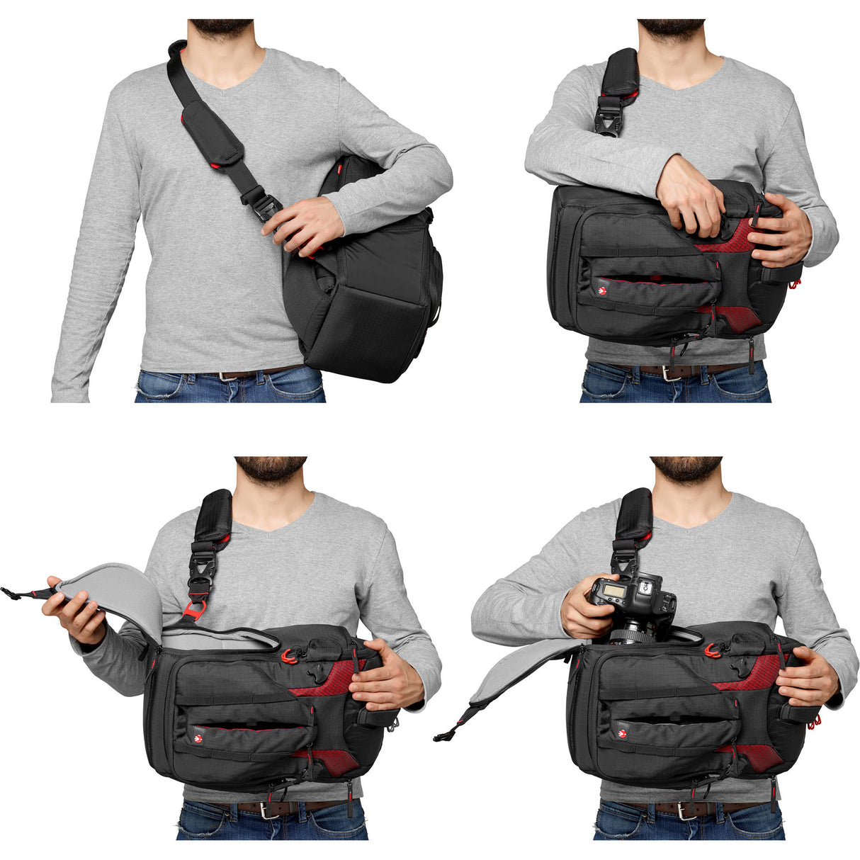 Manfrotto Pro Light 3N1-26 Camera Backpack (Black)