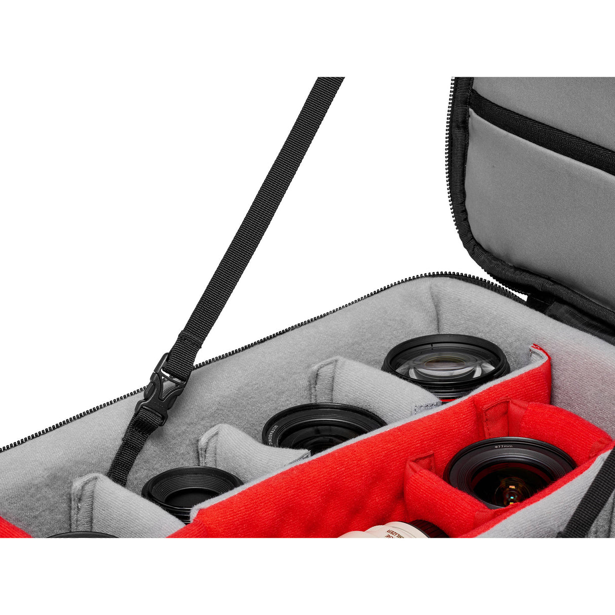 Manfrotto Pro Light Reloader-55 Camera Roller Bag for DSLR/Camcorder (Black)