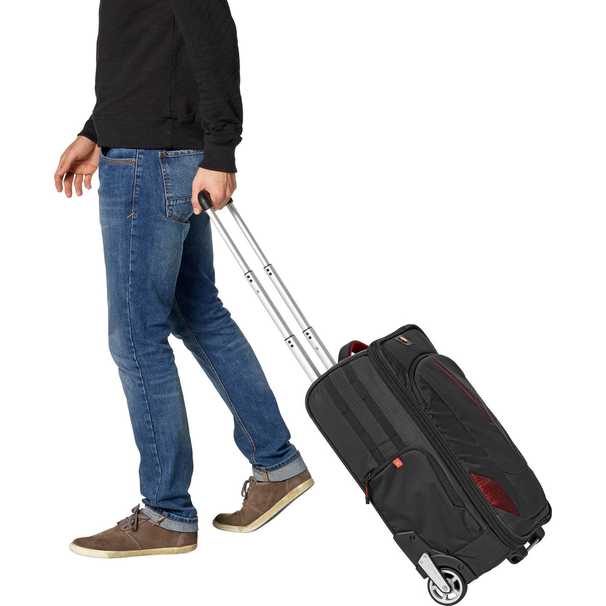 Manfrotto Pro Light Reloader-55 Camera Roller Bag for DSLR/Camcorder (Black)