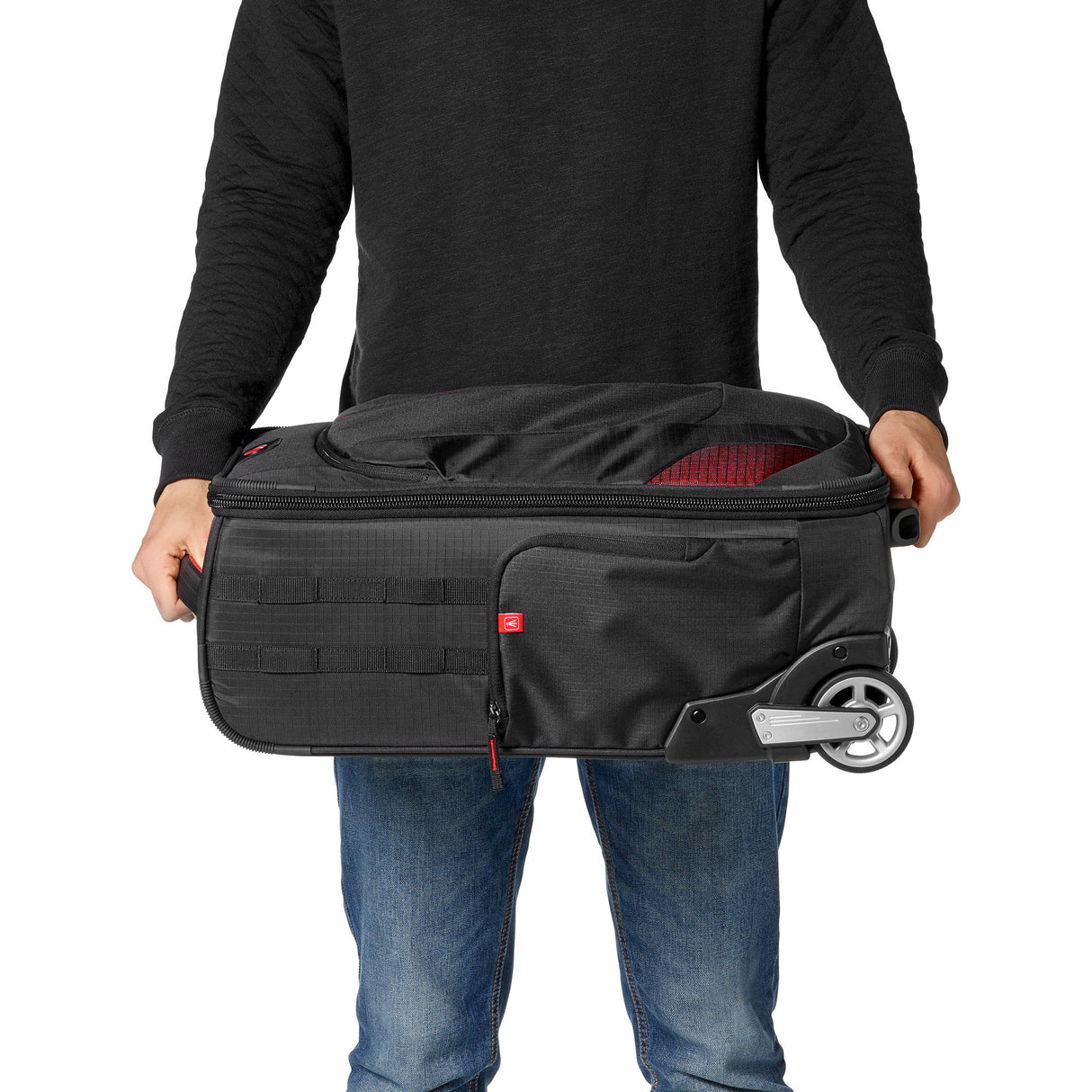 Manfrotto Pro Light Reloader-55 Camera Roller Bag for DSLR/Camcorder (Black)