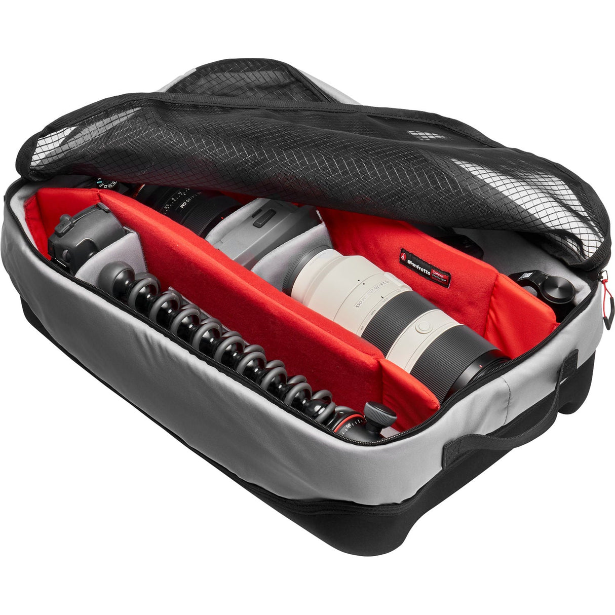 Manfrotto Pro Light Reloader Spin-55 Carry-On Camera Roller Bag (Black)