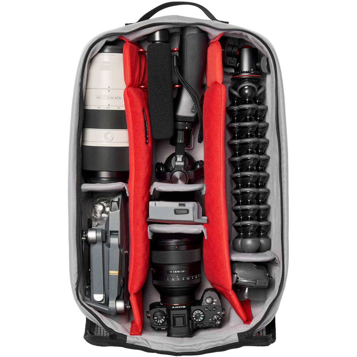 Manfrotto Pro Light Reloader Spin-55 Carry-On Camera Roller Bag (Black)