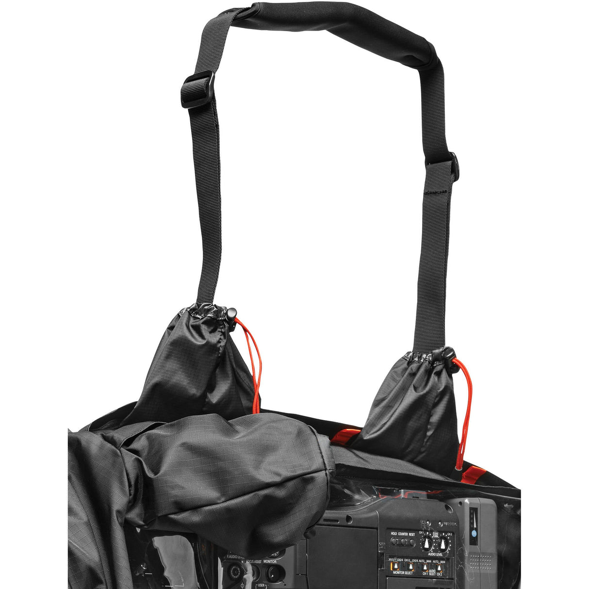 Manfrotto RC-1 Pro Light Video Camera Raincover for Full Size Camcorder / DSLR Rig (Black)