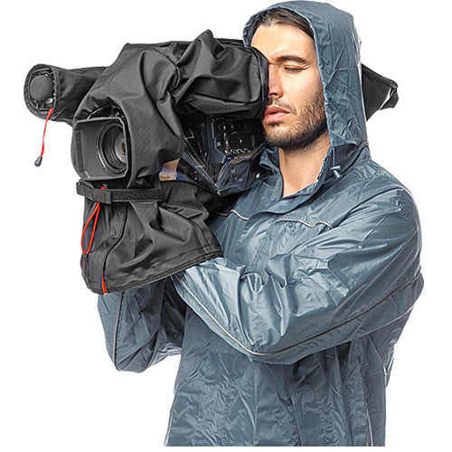 Manfrotto RC-10 Pro Light Video Camera Raincover for Medium-Size Camcorder / DSLR Rig (Black)