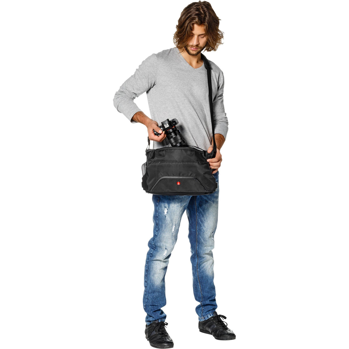 Manfrotto Small Advanced Pixi Messenger Bag Black