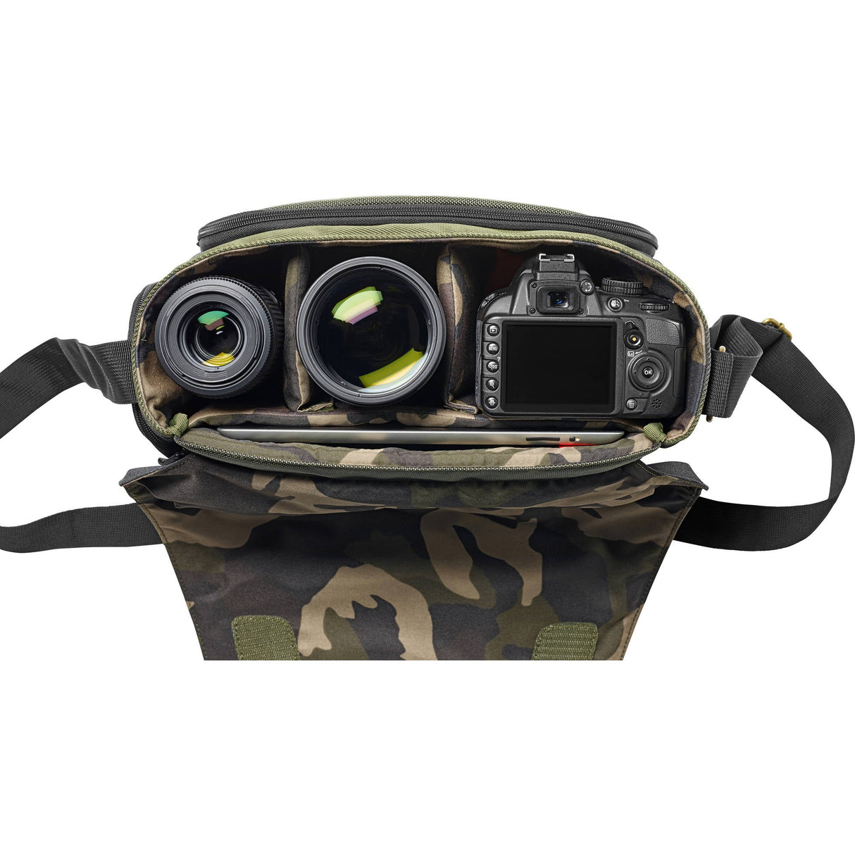 Manfrotto Street Camera Messenger bag for CSC/DSLR (Green and Gray)