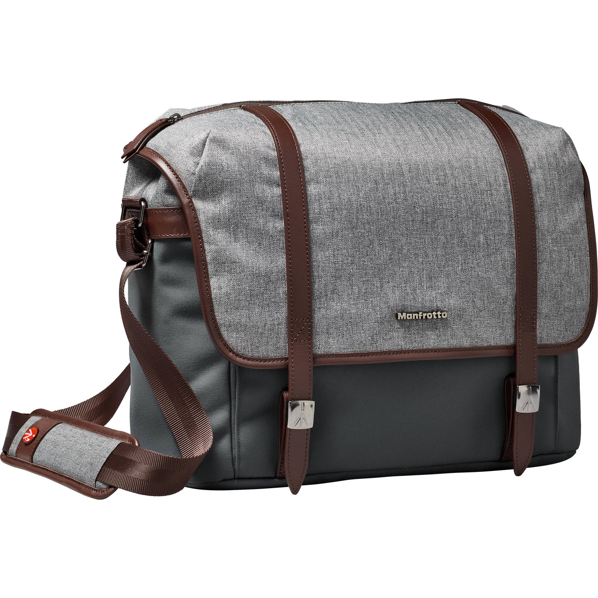 Manfrotto Windsor Camera Messenger Bag (Medium, Gray)