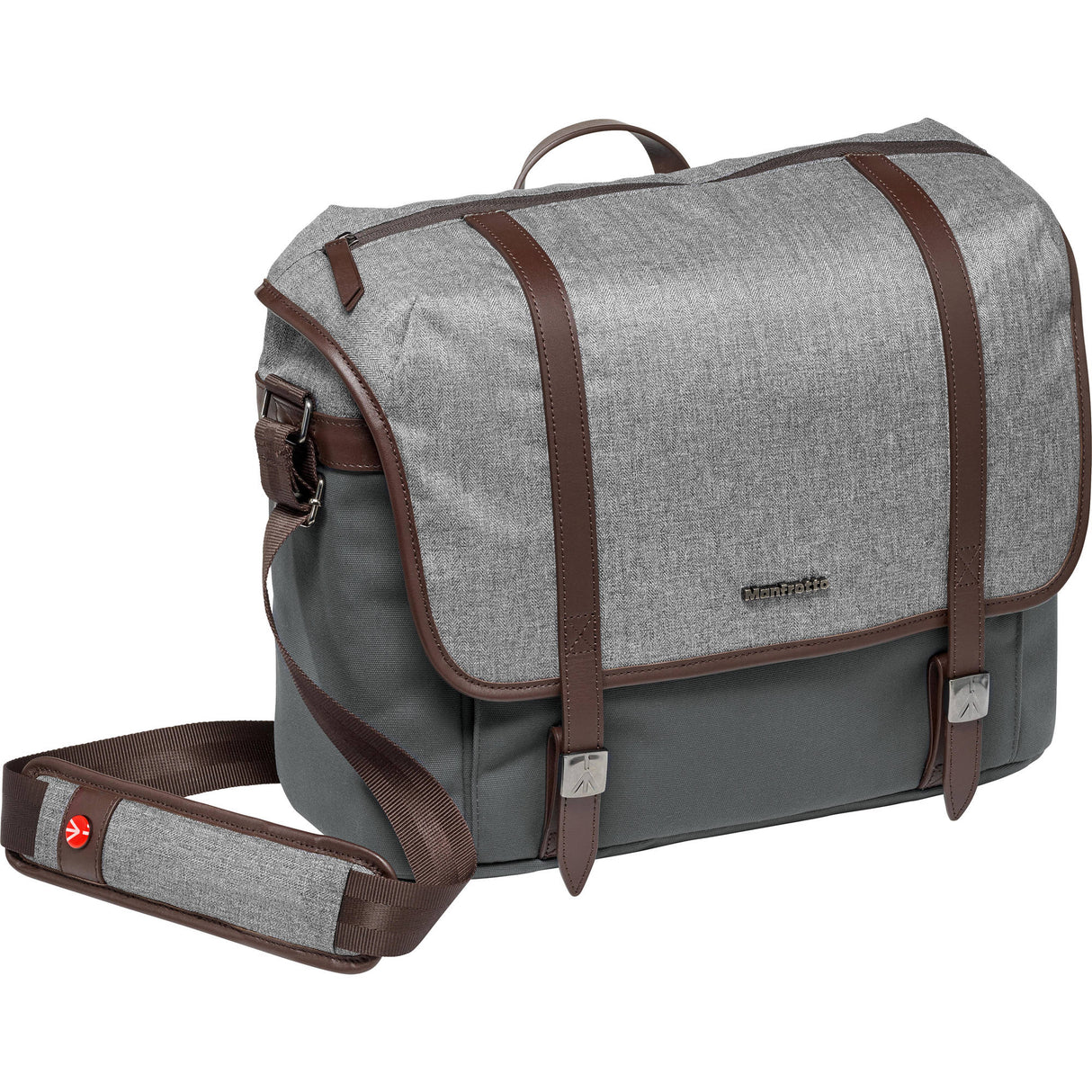 Manfrotto Windsor Camera Messenger Bag (Medium, Gray)