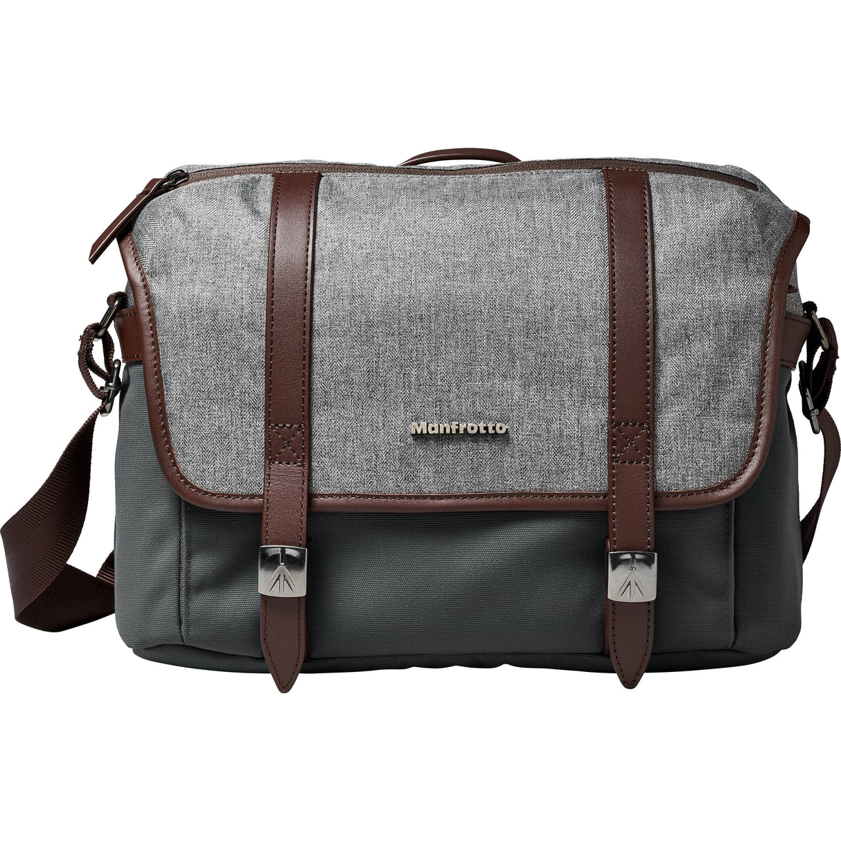 Manfrotto Windsor Camera Messenger Bag (Small, Gray)