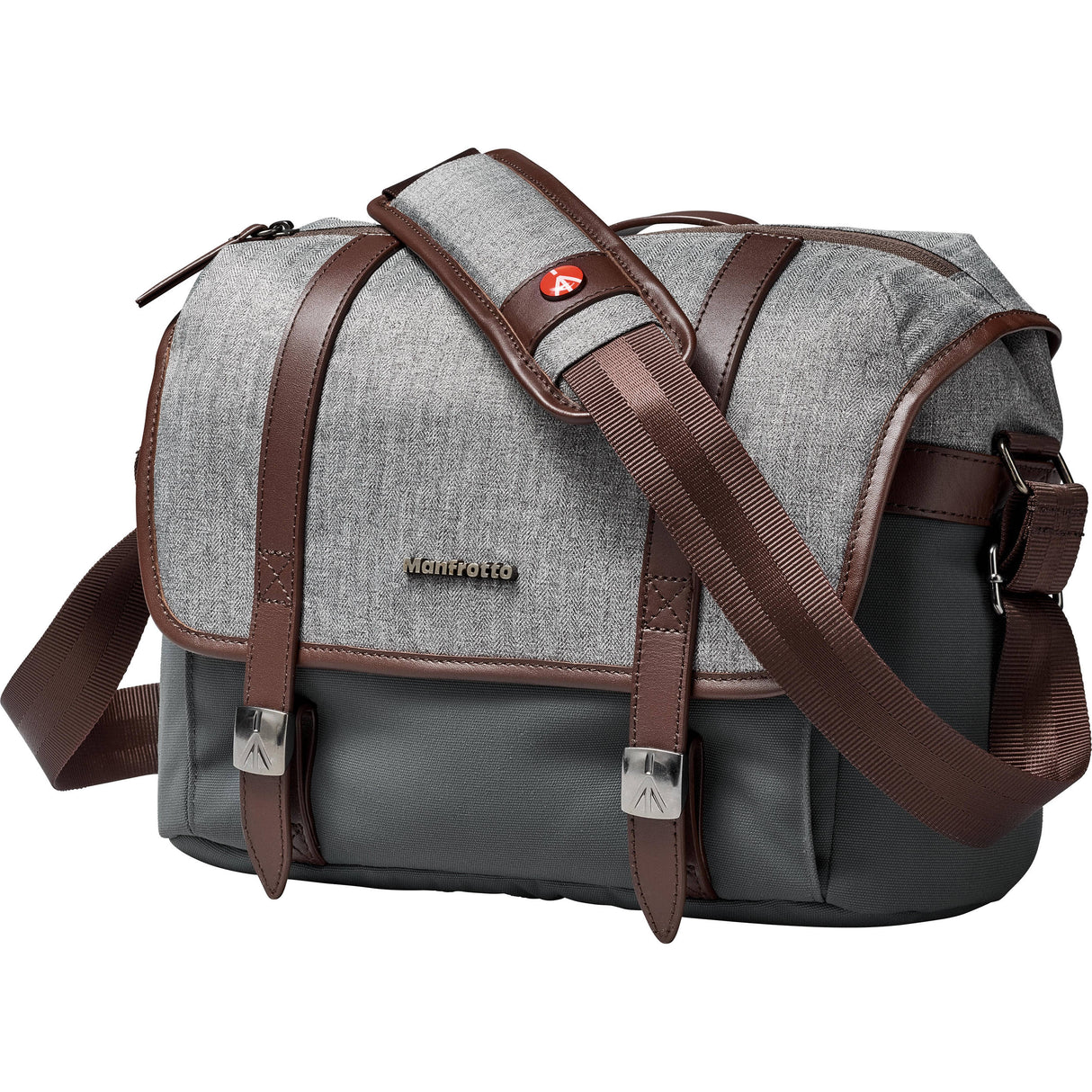 Manfrotto Windsor Camera Messenger Bag (Small, Gray)