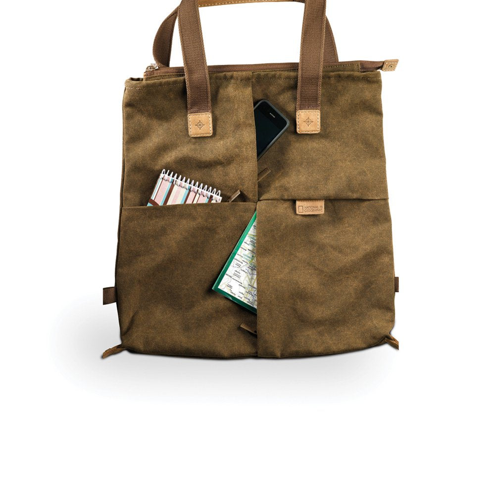 National Geographic NG A8220 Medium Tote Bag (Brown)