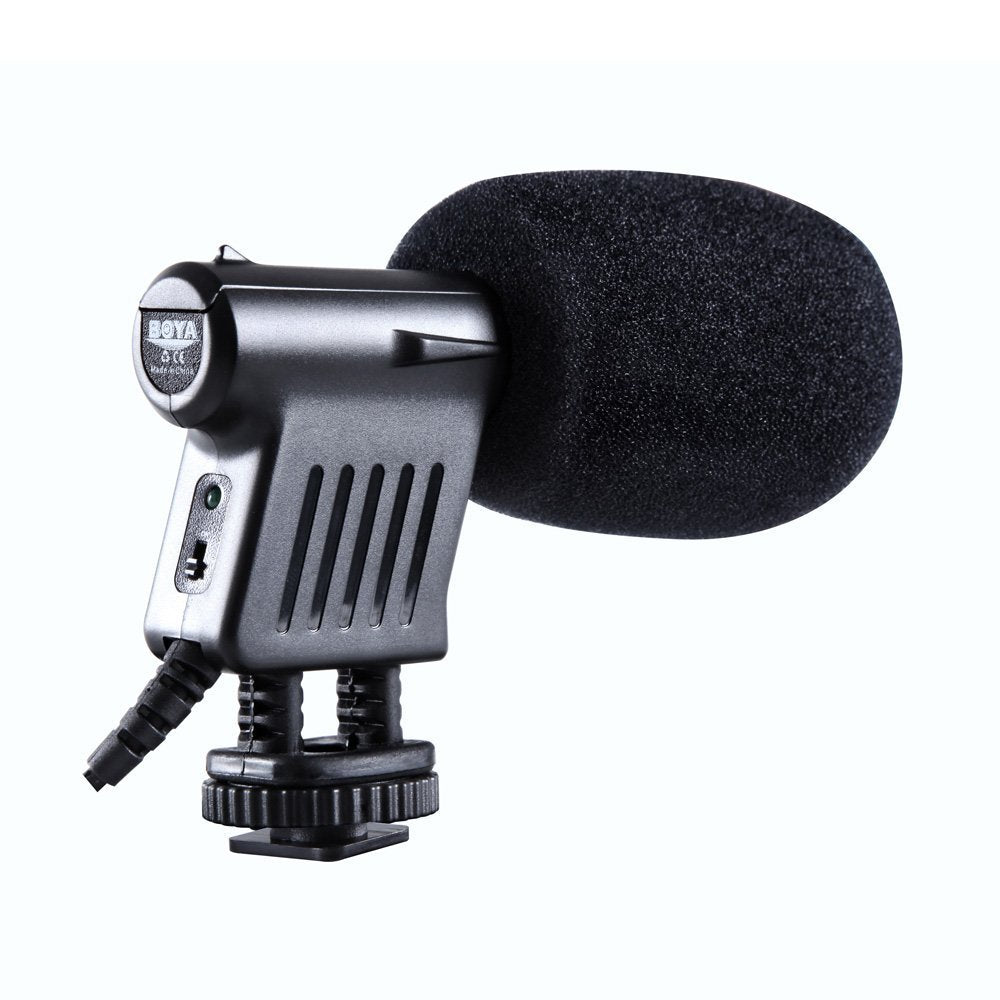 Boya BY-VM01 Directional Video Condenser Microphone for Canon Nikon DSLR Camcorder