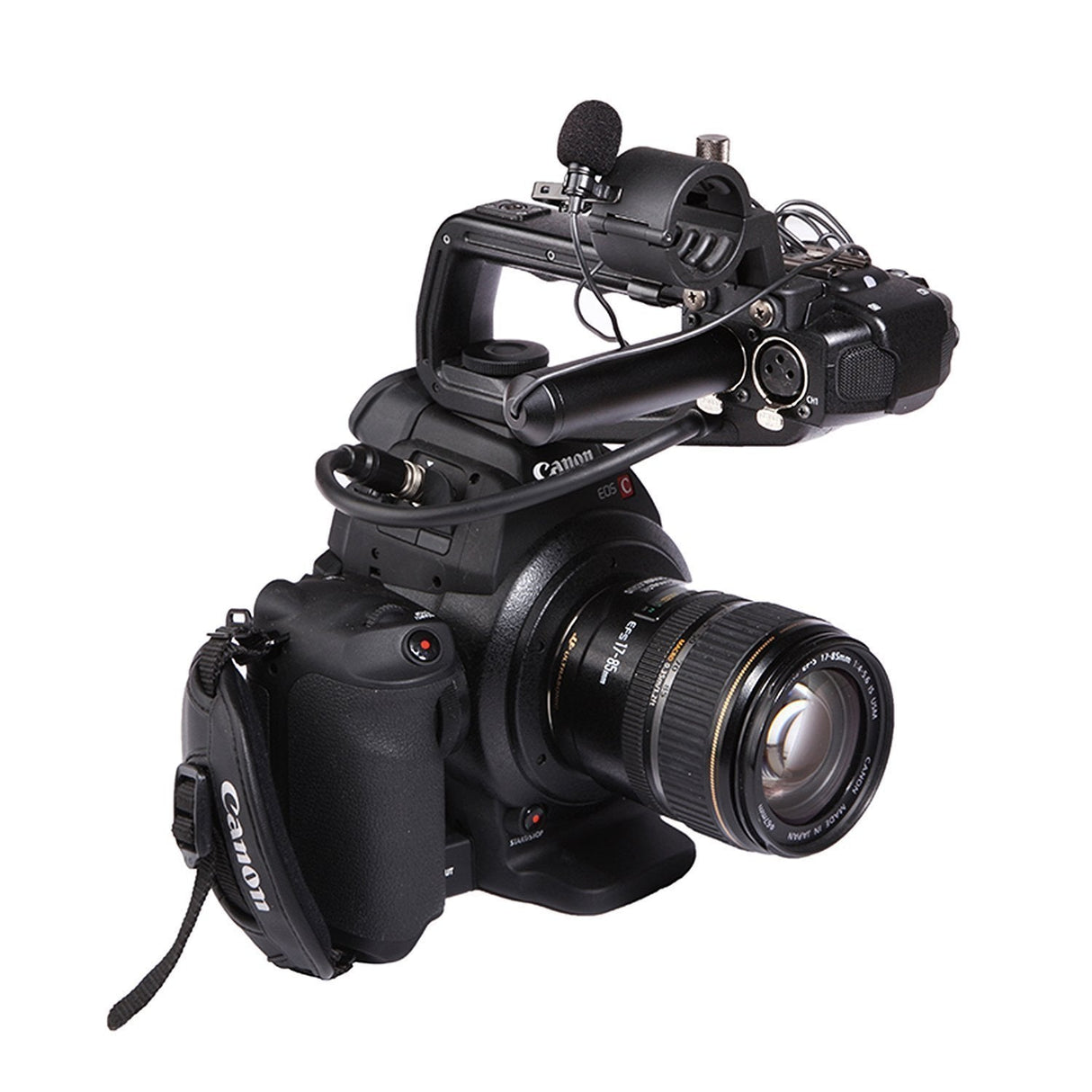 BOYA BY-M8C Phantom Power Clip-On Pro Cardioid XLR Lavalier Microphone for Canon Sony Panasonic Camcorders ZOOM H4n H5 H6 TASCAM Audio