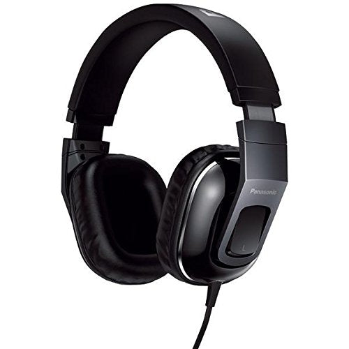 Panasonic HT480 Stereo Headphones Headset With Remote Mic Black