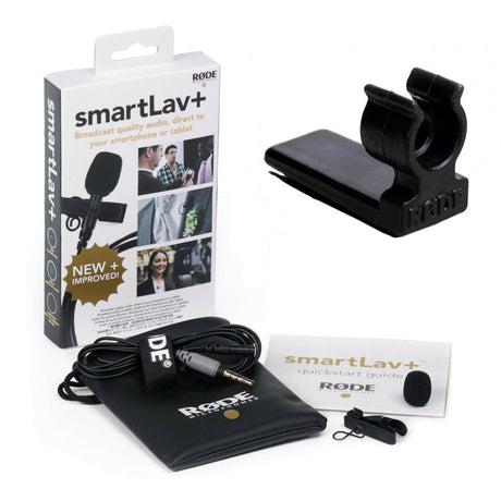 RODE smartLav+ Lavalier Microphone with RODE Vampire Clip