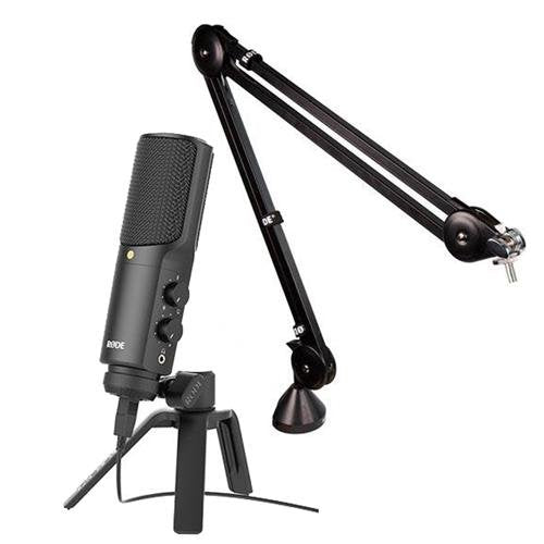 Rode NTUSB Versatile StudioQuality USB Microphone BUNDLE. Value Kit with Acc