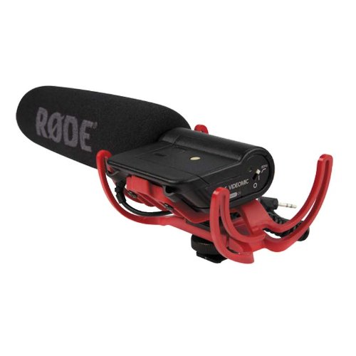 Rode VideoMicR with Deadcat Wind Shield, Flexible Mini Tripod Bundle