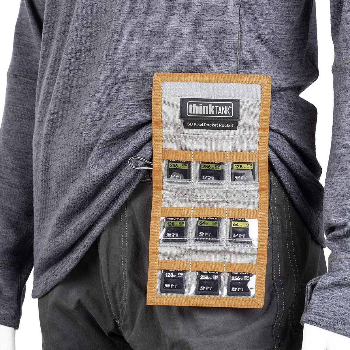 Think Tank Photo SD Pixel Pocket Rocket Memory Card Case (Orange)