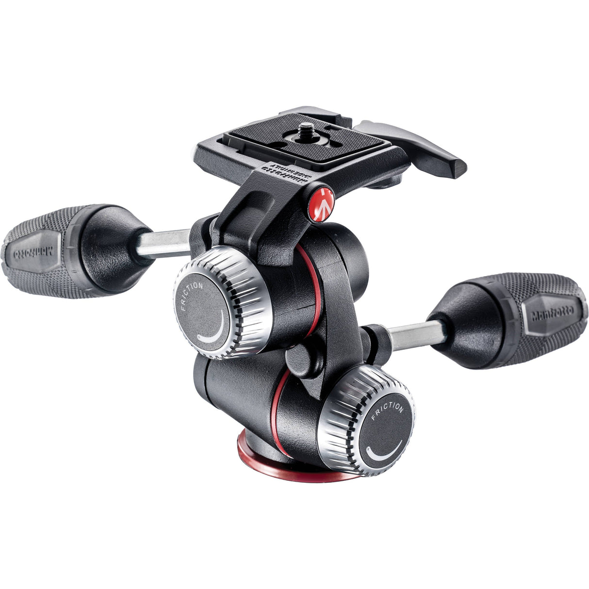X-PRO 3-Way tripod head with retractable levers