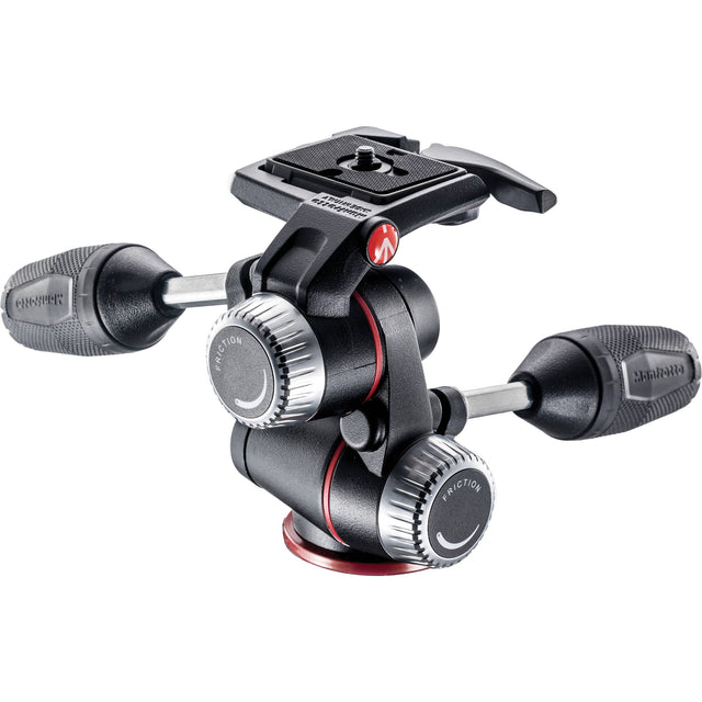 X-PRO 3-Way tripod head with retractable levers