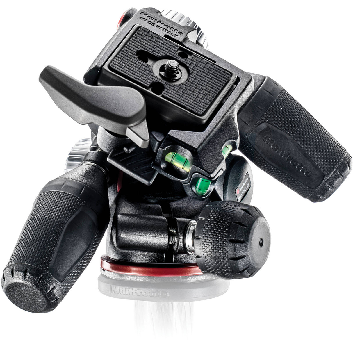 X-PRO 3-Way tripod head with retractable levers