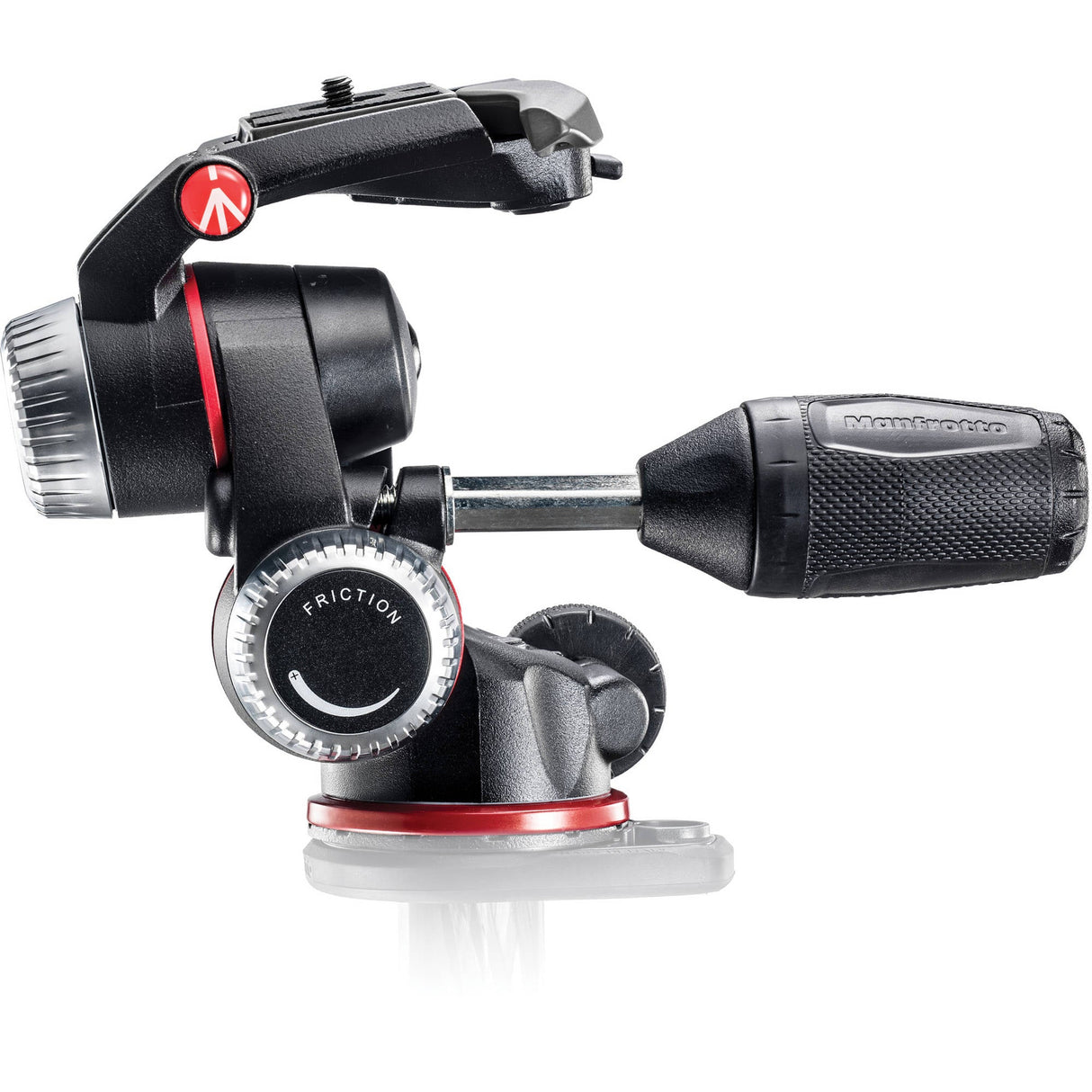 X-PRO 3-Way tripod head with retractable levers