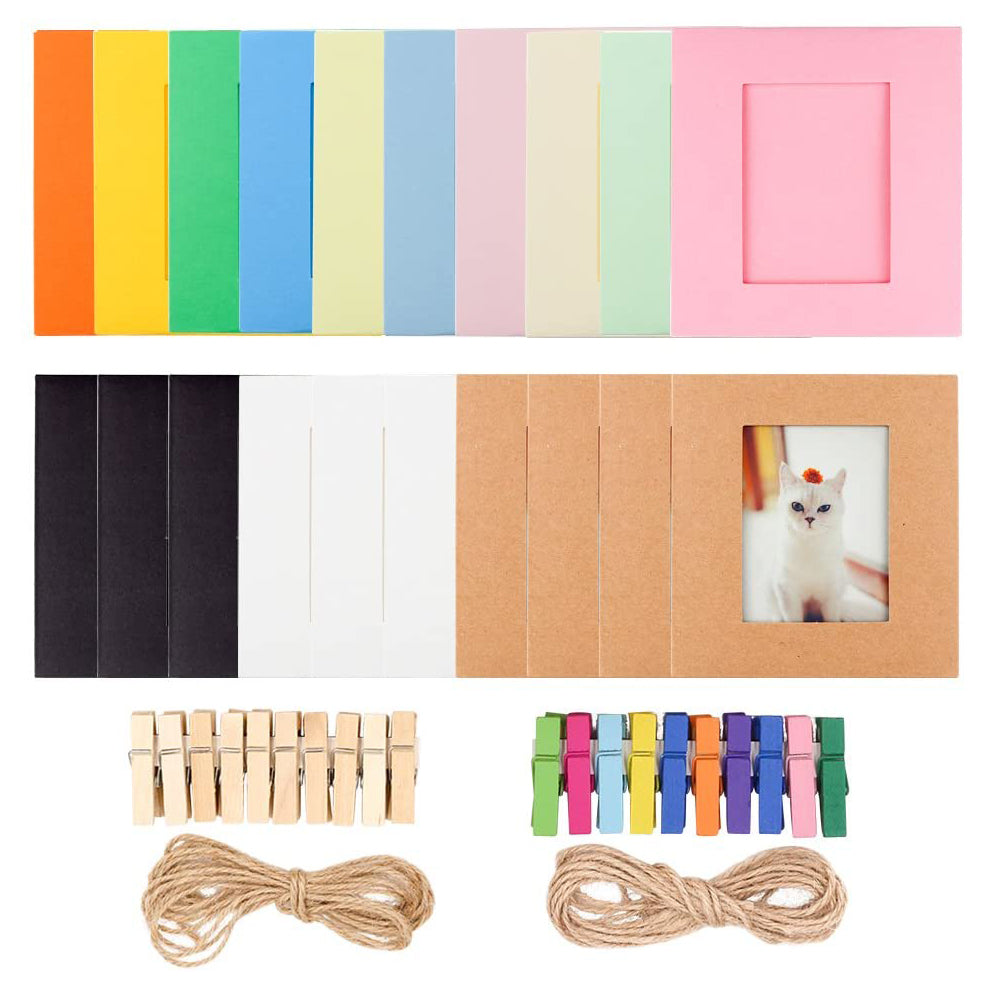 ZENKO 2x3 Inch Photo Paper Film Album Set for Instax Mini Camera, Polaroid Snap, Z2300, SocialMatic Instant Cameras & Zip Instant Printer (128 Pockets)
