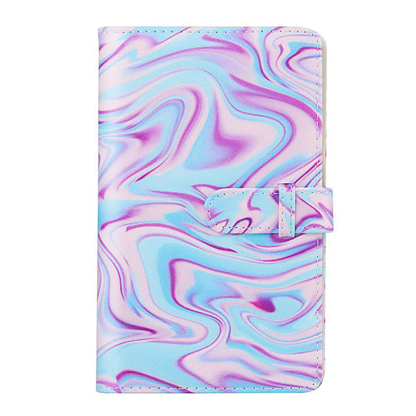 ZENKO 96-Sheets Album For Mini Film (3 inch) Purple Ripple