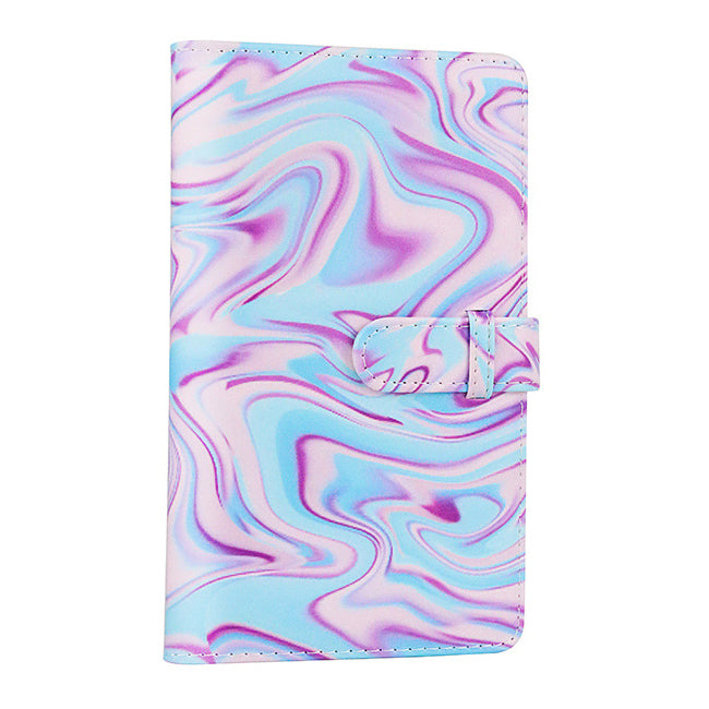 ZENKO 96-Sheets Album For Mini Film (3 inch) Purple Ripple