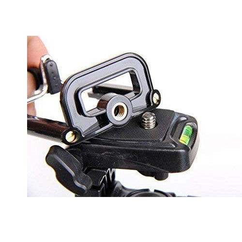 ZENKO Camera Stand Clip Bracket Holder Tripod Monopod Mount Adapter for Mobile Phone - Black