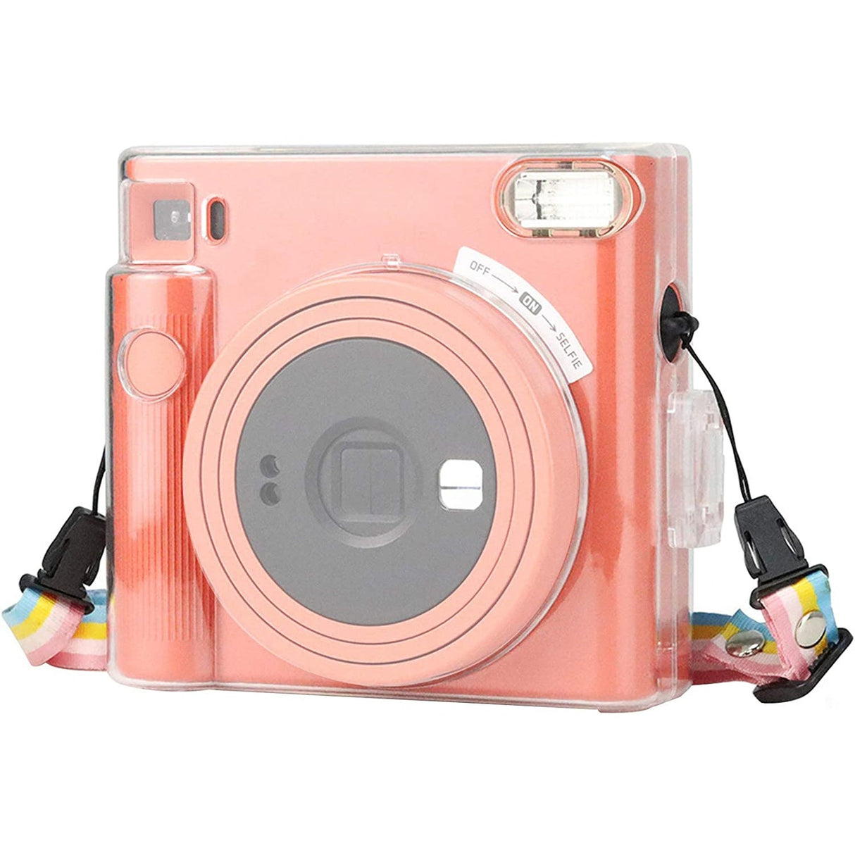 ZENKO Clear Case for Fujifilm Instax Square SQ1 Instant Film Camera (Clear)