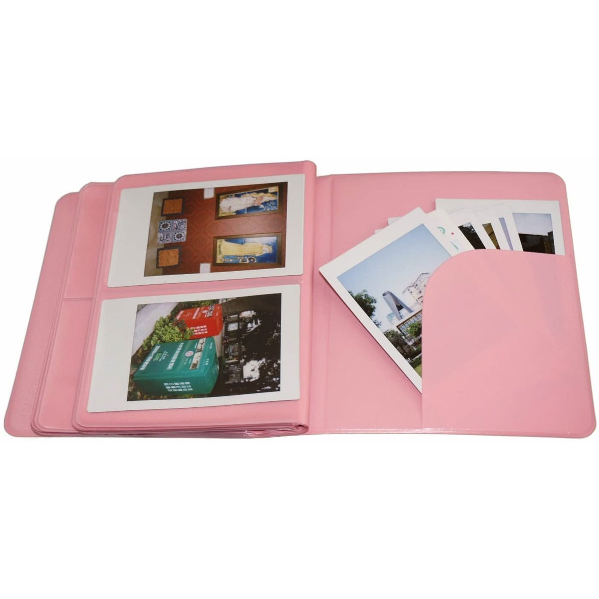 ZENKO INSTAX CANDY PHOTO ALBUM 64 SHEET FOR MINI FILM LIGHT PINK
