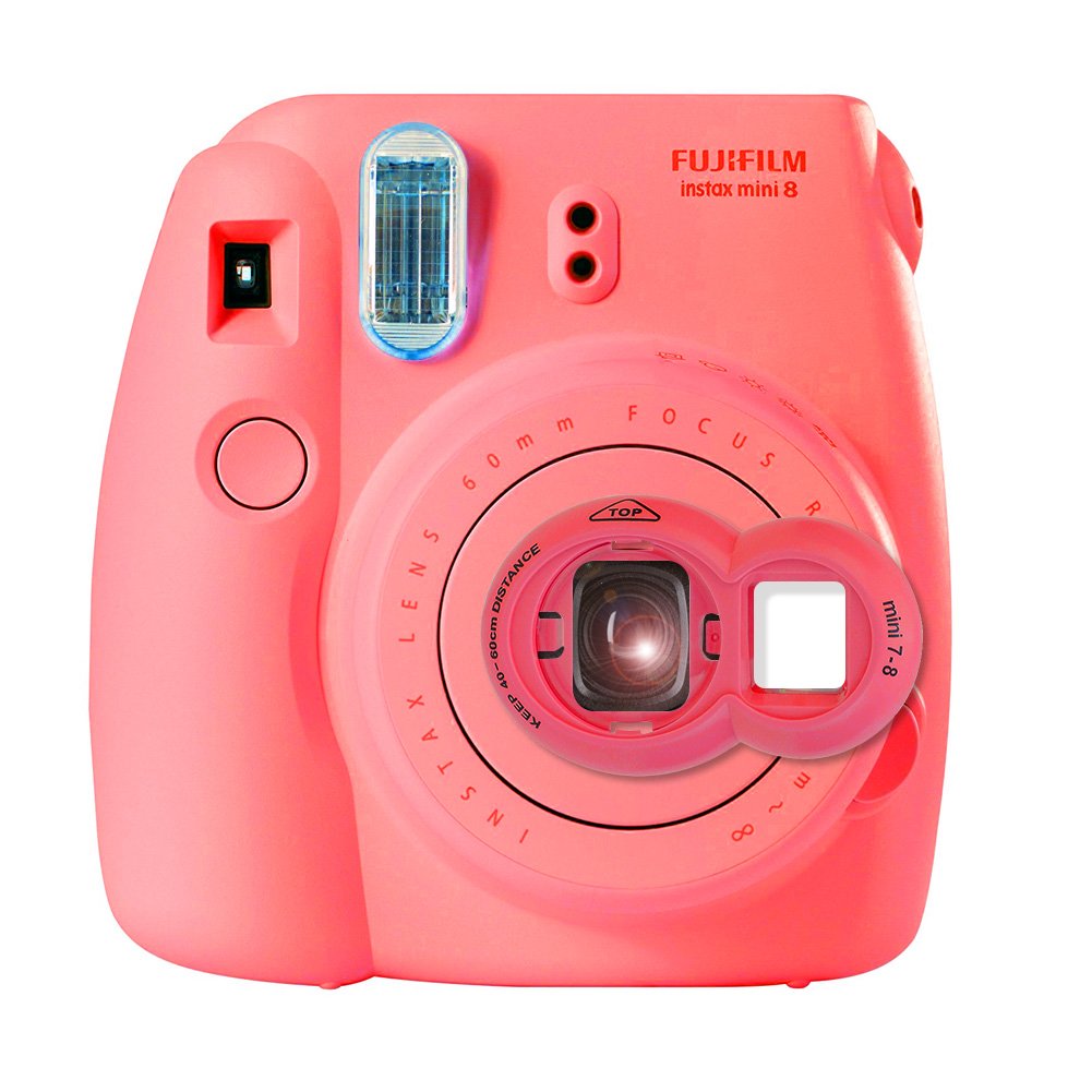 ZENKO INSTAX MINI 8 8+ 9 GENERAL CLOSE UP LENS RED