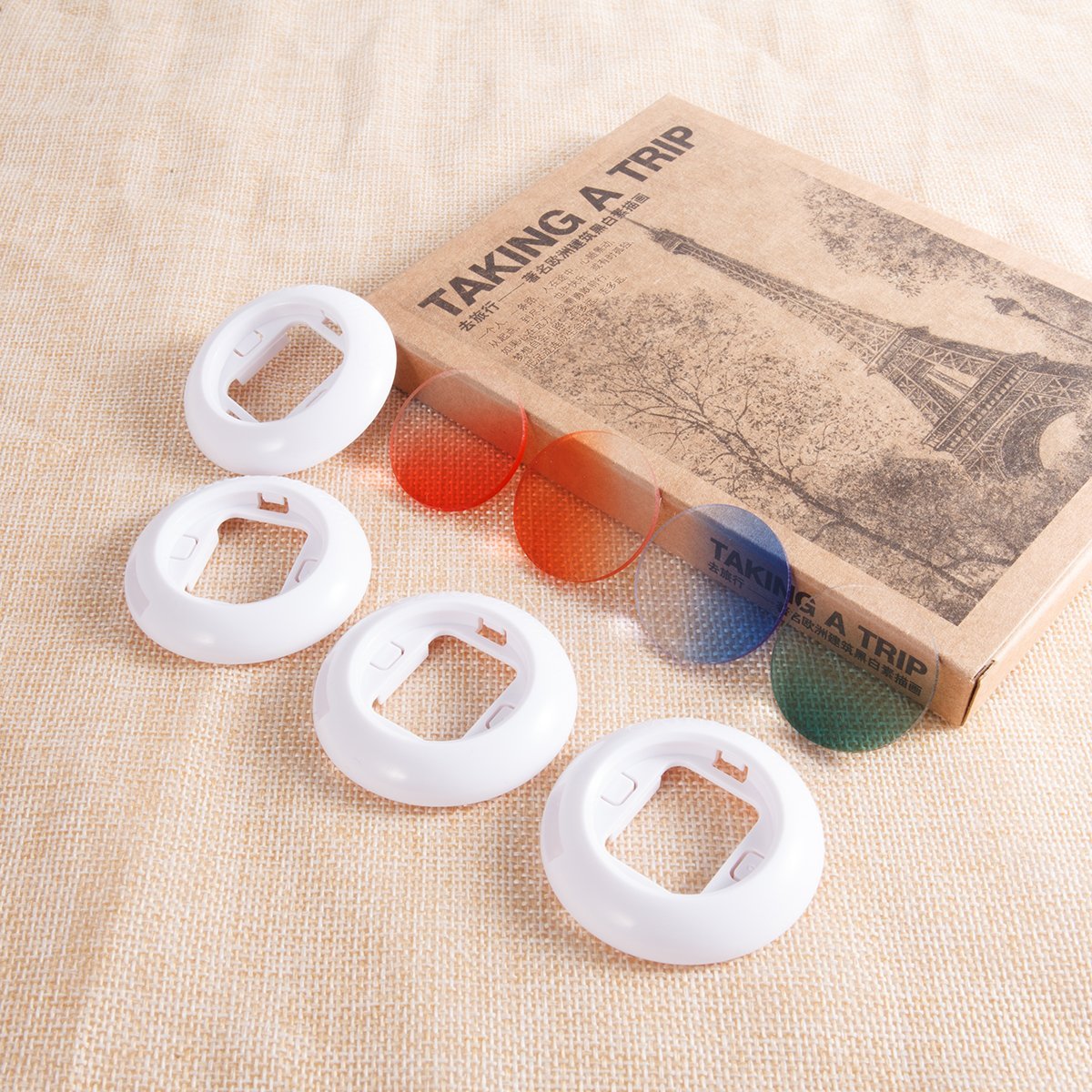 ZENKO INSTAX MINI 8 8+ 9 GRADIENT CLOSE UP LENS (PINK,YELLOW,BLUE,GREEN)