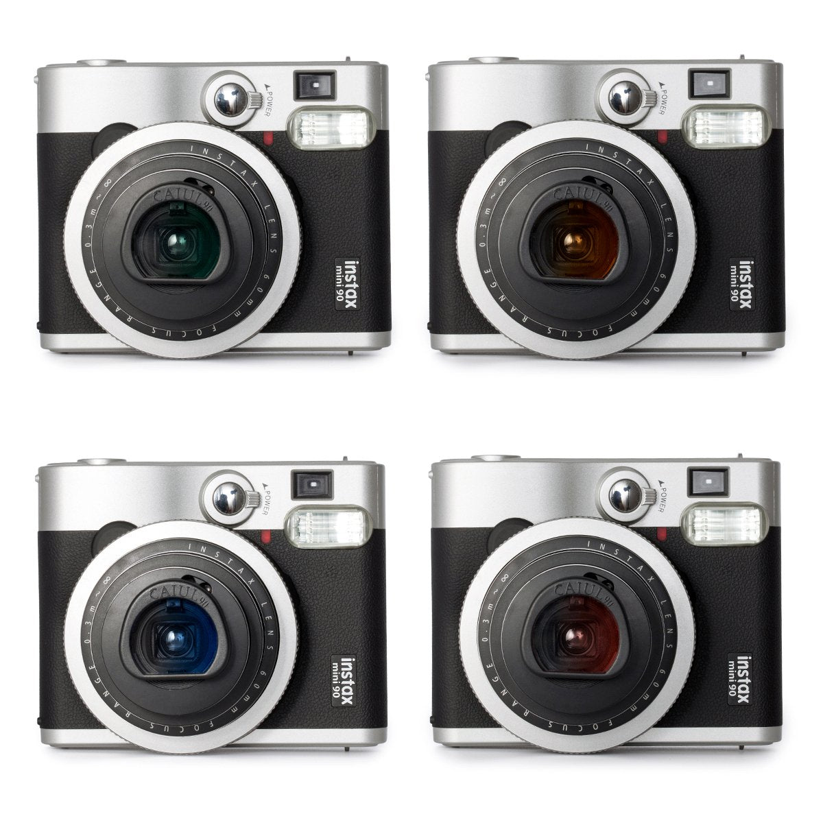 ZENKO INSTAX MINI 90 GRADIENT CLOSE UP LENS (PINK,YELLOW,BLUE,GREEN)