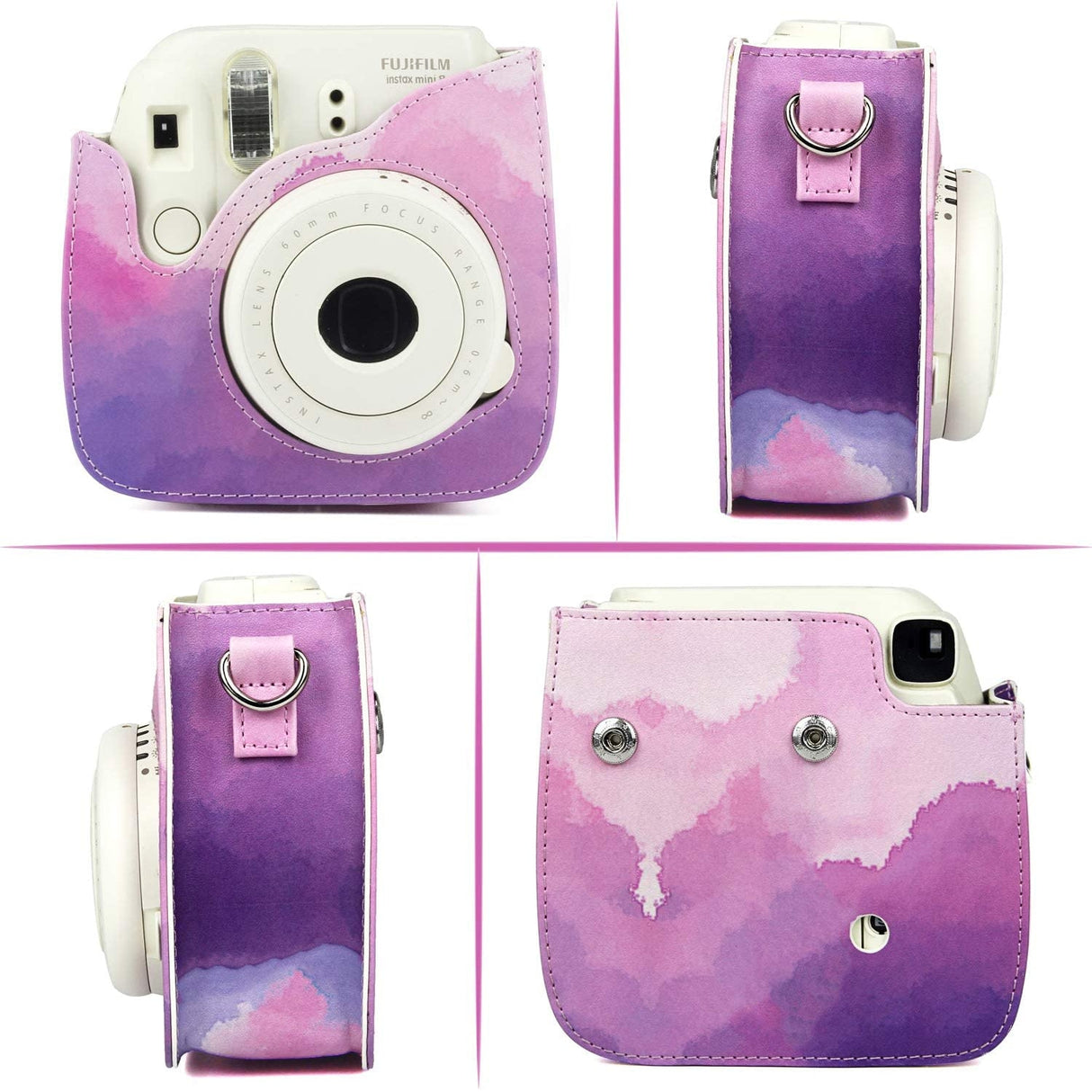 ZENKO MINI 11 INSTAX CAMERA POUCH BAG Pink Cloud