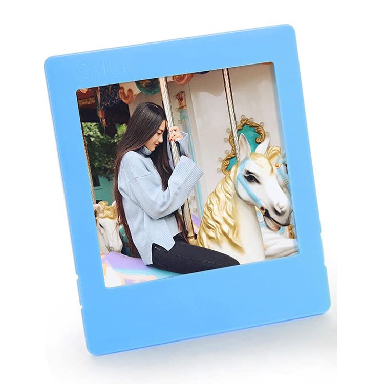 ZENKO Plastic Photo frame For Square film Blue