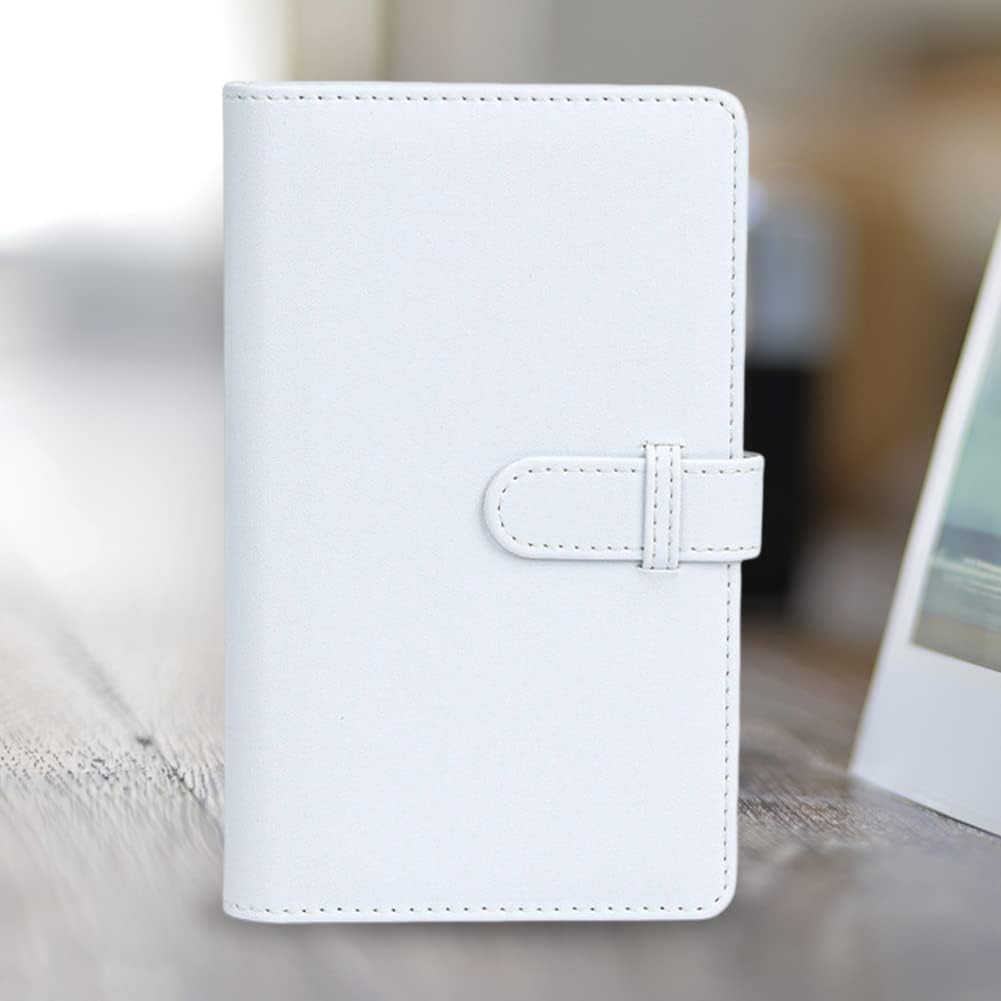 Zikkon Instax Mini Compatible 108 sheet Album for Fujifilm Instax Mini Film Clay White