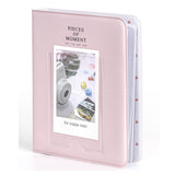 Zikkon Compatible 64 sheet Album for Fujifilm Instax Mini Film (3 inch) Blossom Pink