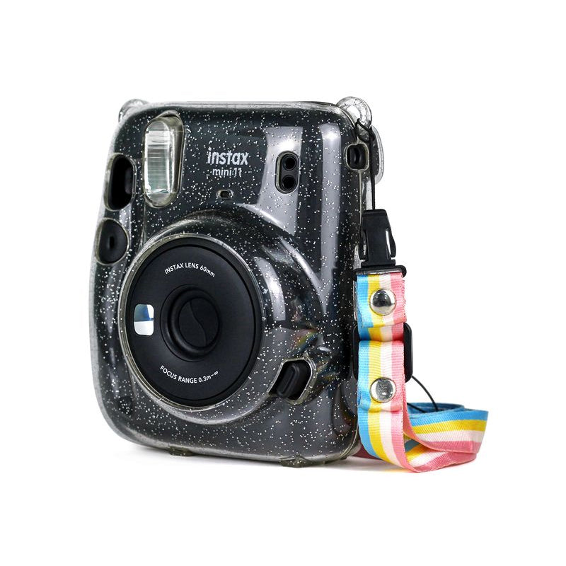 Zenko Compatible Mini 11 Camera Case Bag for Fujifilm Instax Mini 11 8 8+ 9 Camera (Clear Glister)