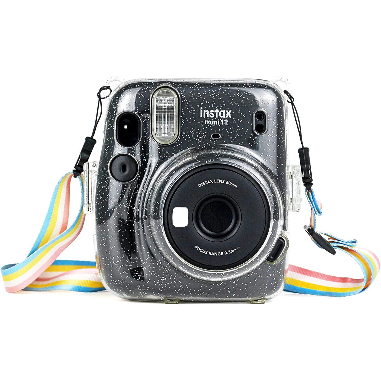 Zenko Compatible Mini 11 Camera Case Bag for Fujifilm Instax Mini 11 8 8+ 9 Camera (Clear Glister)