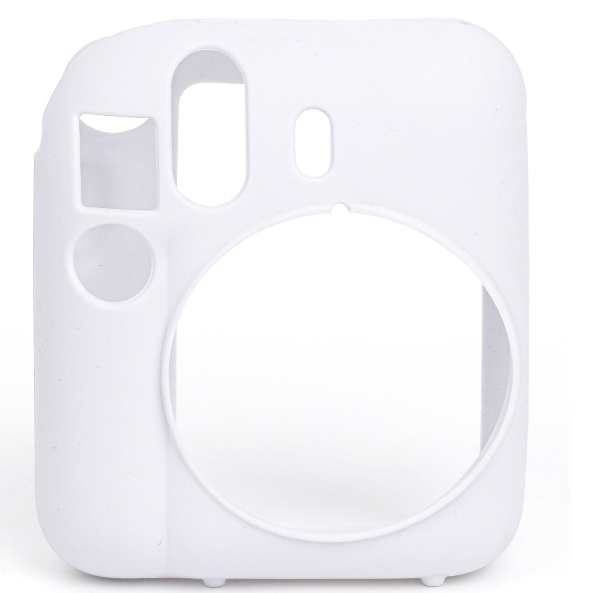 Zikkon Instax Mini 12 Silicone Protective Camera Case Clay White