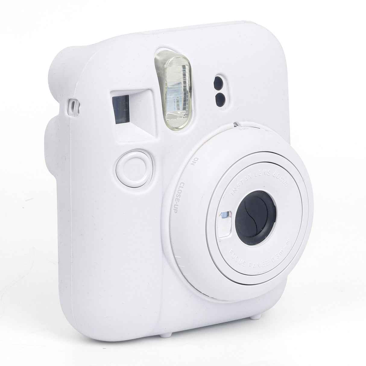 Zikkon Instax Mini 12 Silicone Protective Camera Case Clay White